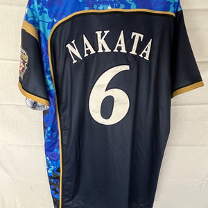 Nippon Baseball Hokkaido Fighters “Nakata #6” Flower Blue Jersey XLarge