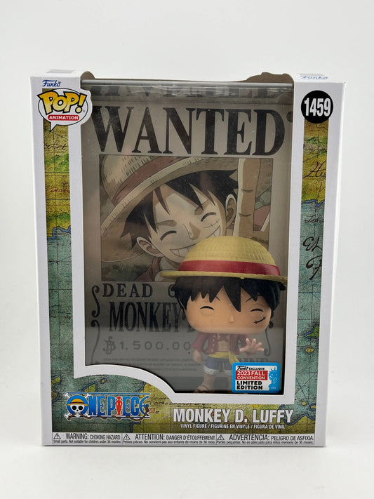 Funko POP! Animation One Piece -  Monkey D. Luffy #1459 - 2023 Fall Limited Edition FRENLY BRICKS - Open 7 Days