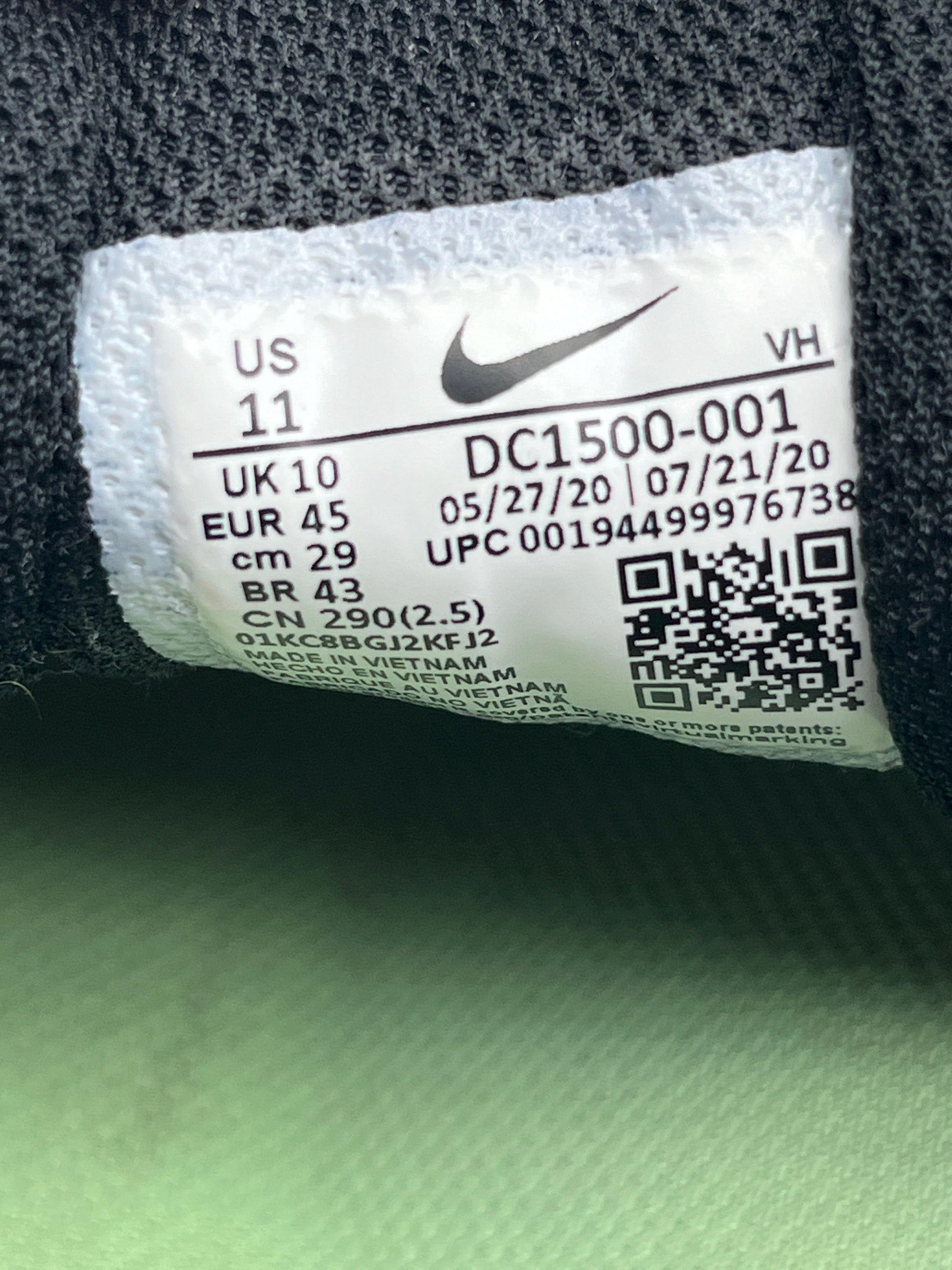 Nike Air Max 97 Slime Halloween (2020) DC1500-001 Mens Size 11 FRENLY BRICKS - Open 7 Days