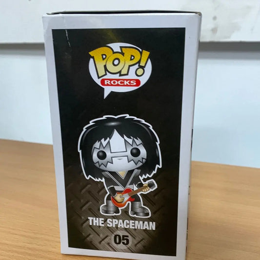 FUNKO POP ROCKS KISS #05 THE SPACEMAN VAULTED VINYL FIGURE FRENLY BRICKS - Open 7 Days