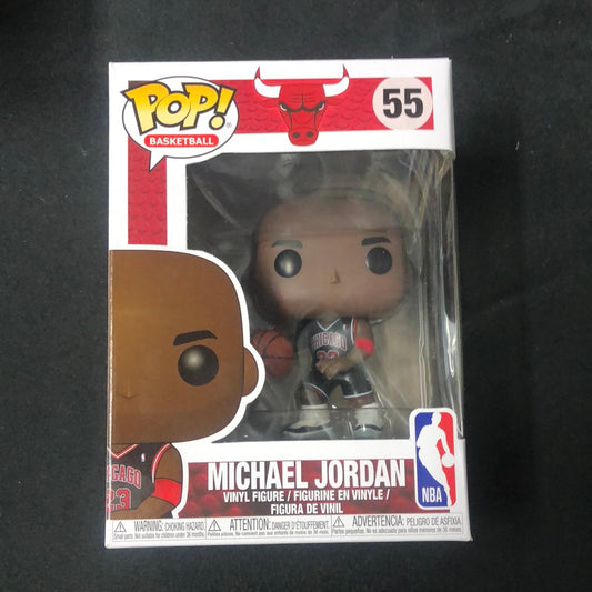 Funko Basketball Michael Jordan #55 NBA POP Vinyl Figure Black Uniform FRENLY BRICKS - Open 7 Days