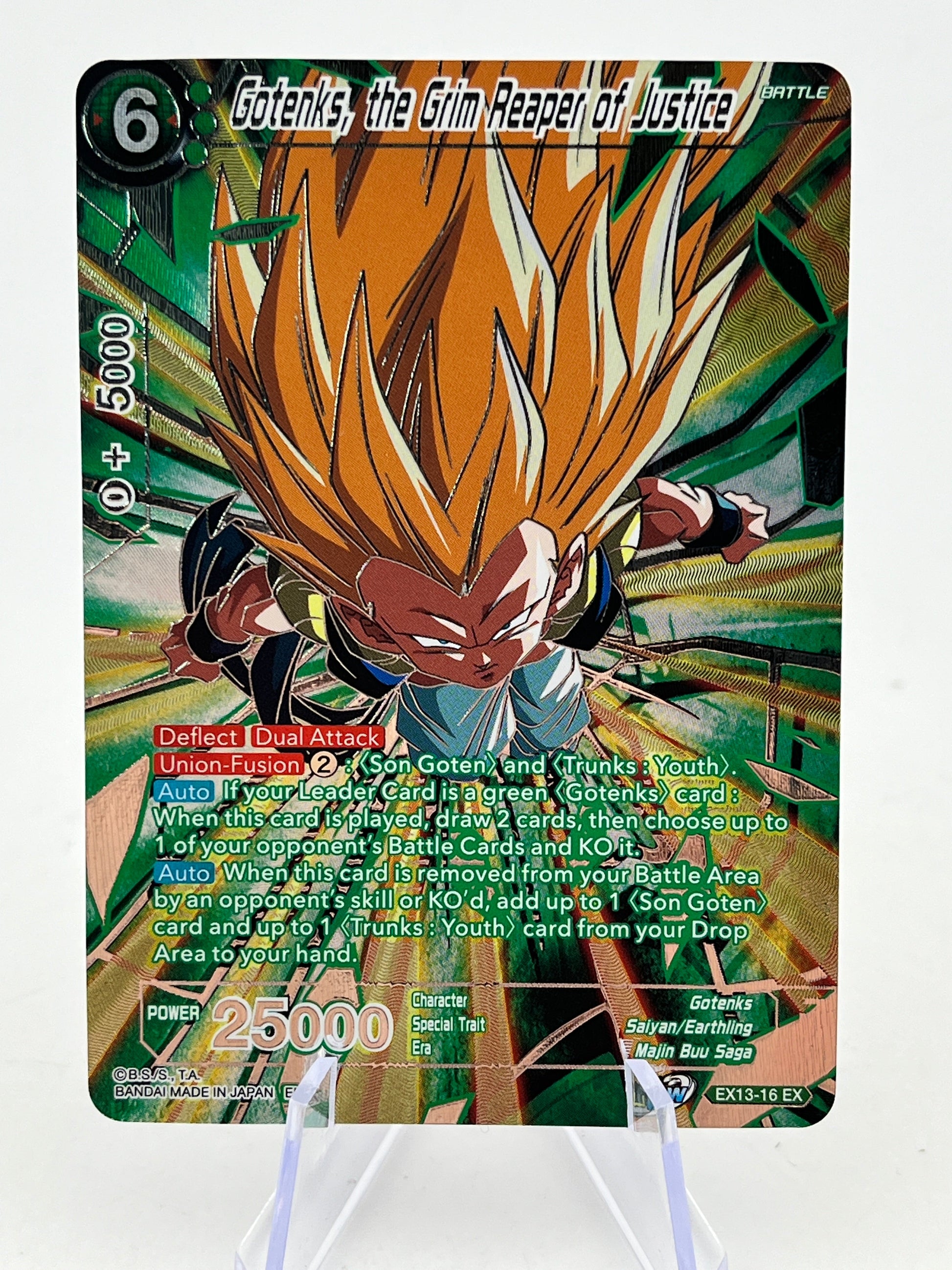Dragon Ball - Gotenks, The Grim Reaper Of Justice - EX13-16 FRENLY BRICKS - Open 7 Days