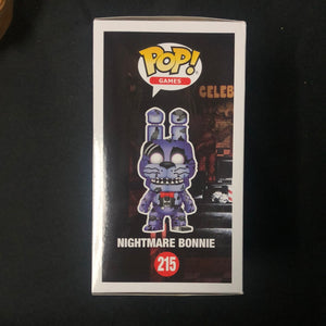 Funko Pop! Vinyl: Five Nights at Freddy's - Nightmare Bonnie #215 FRENLY BRICKS - Open 7 Days