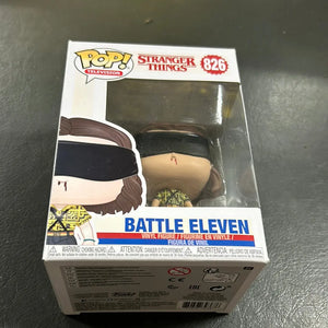 Pop Vinyl Tv Stranger Things #826 Battle Eleven FRENLY BRICKS - Open 7 Days