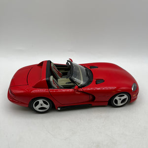 1:18 Burago Dodge Viper RT-10 Roadster  1993 in Red - Diecast Model Car FRENLY BRICKS - Open 7 Days