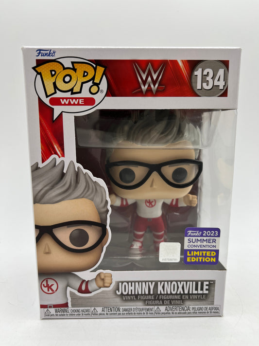 Funko POP! WWE - Johnny Knoxville #134 - Limited Edition FRENLY BRICKS - Open 7 Days