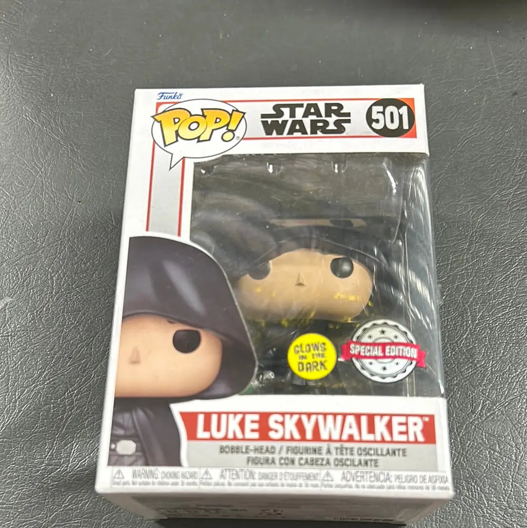 Pop Vinyl Star Wars 501 Luke Skywalker FRENLY BRICKS - Open 7 Days