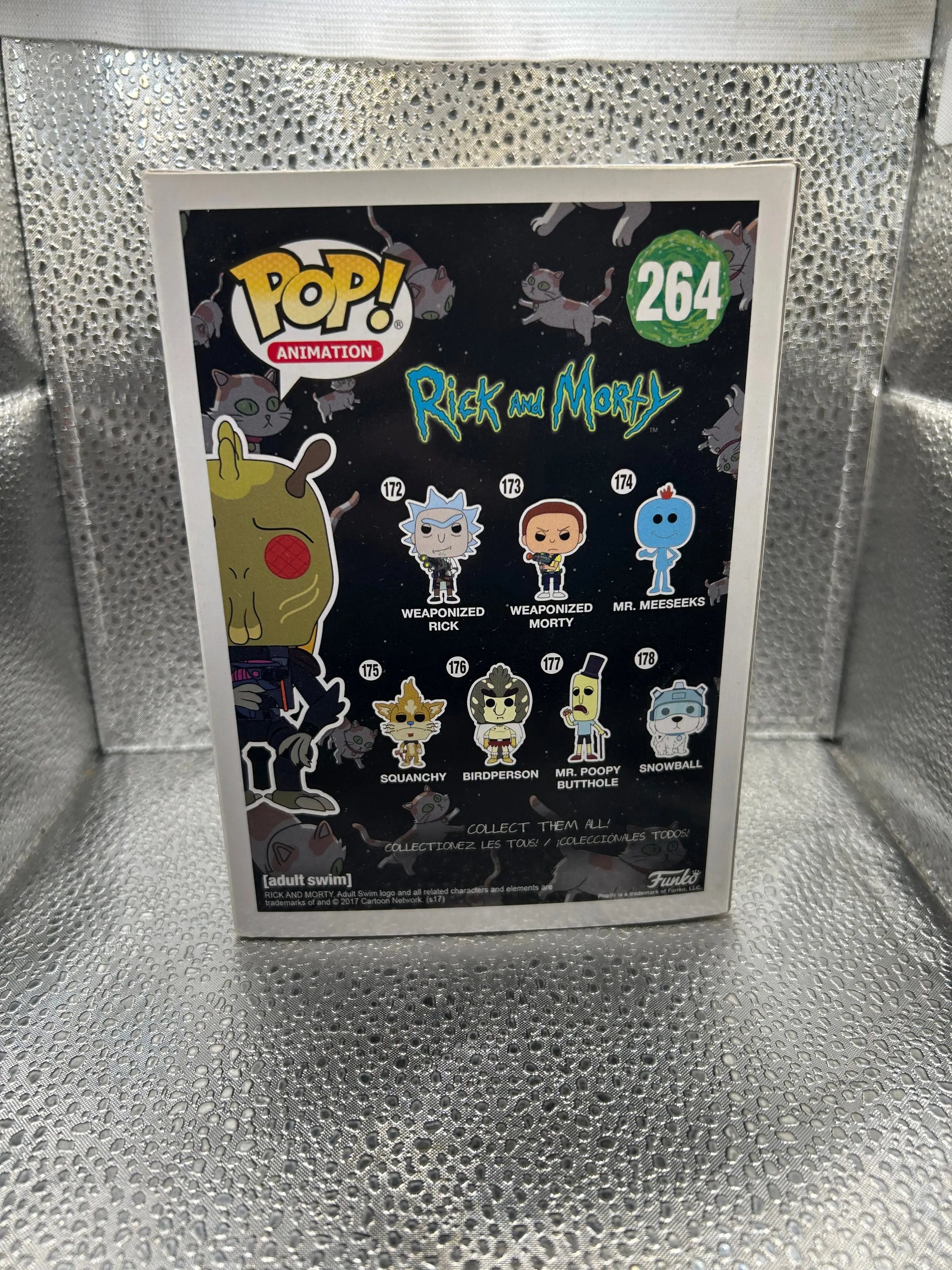 Funko POP Animation - Rick And Morty - Kromopulos #264 FRENLY BRICKS - Open 7 Days