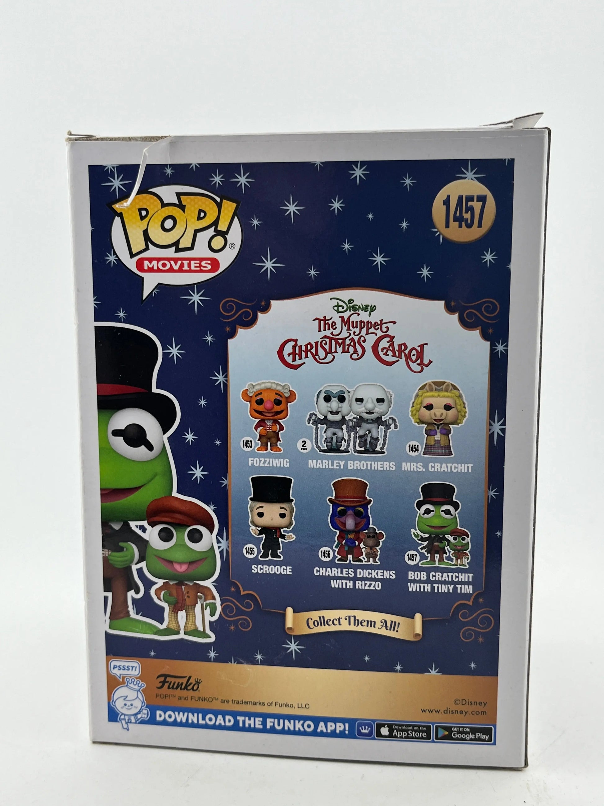 Funko POP! Disney The Muppets Christmas Tale - Bob Cratchit With Tiny Tim #1457 - Vinyl Collectable FRENLY BRICKS - Open 7 Days