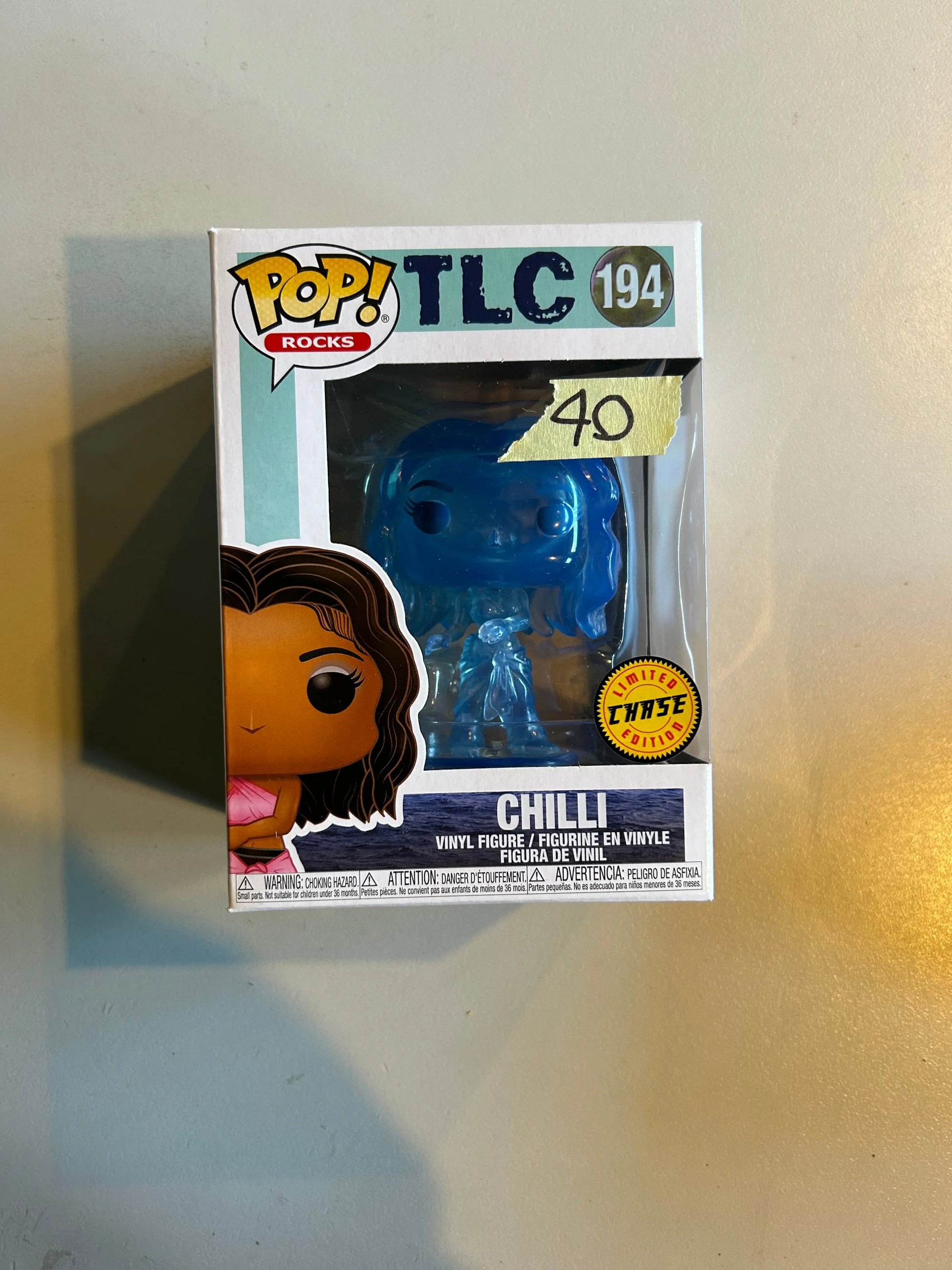 Pop Vinyl Tlc Rocks #194 Chilli Chase FRENLY BRICKS - Open 7 Days