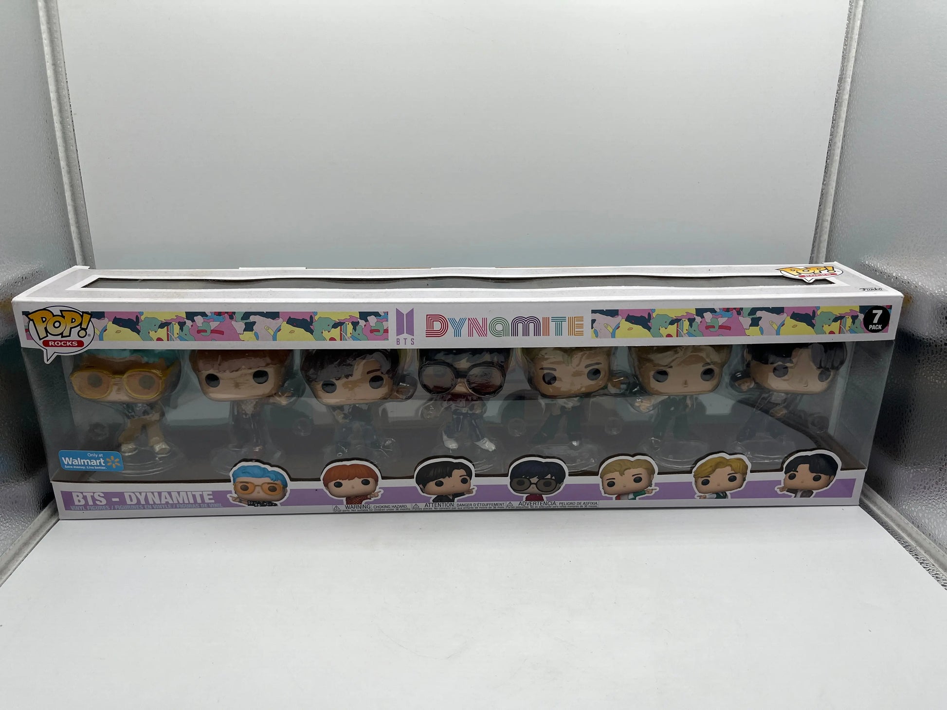 Funko Pop Rocks BTS Dynamite 7 Pack Walmart Exclusive FRENLY BRICKS - Open 7 Days