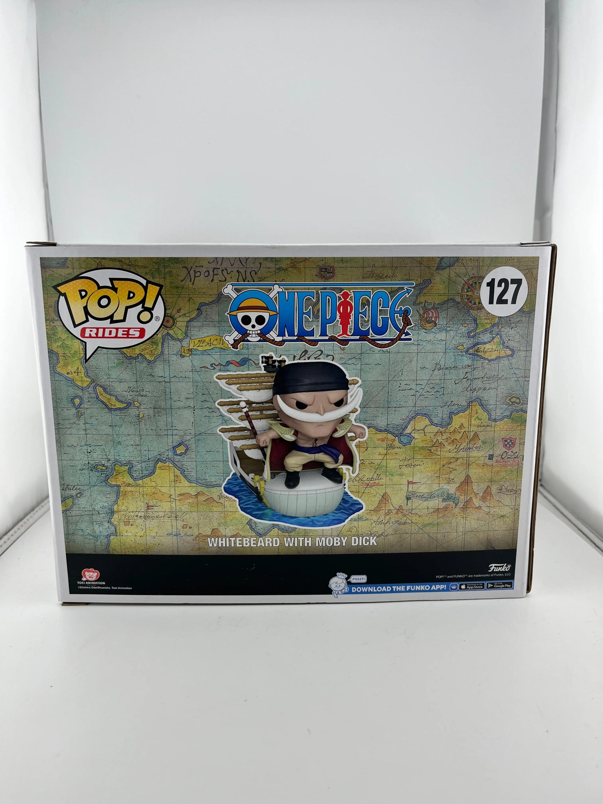 Funko POP! Animation One Piece - Whitebeard With Moby Dick #127 - Vinyl Collectable FRENLY BRICKS - Open 7 Days