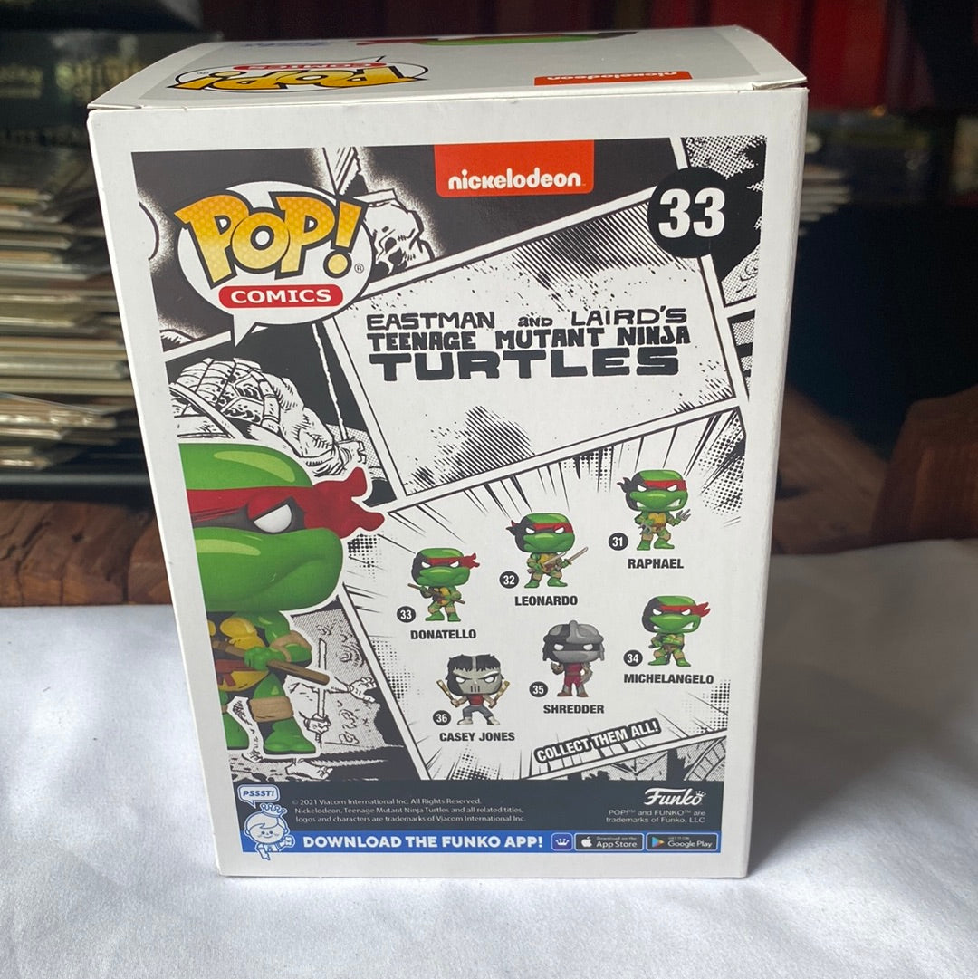 Funko POP! Donatello #33 FRENLY BRICKS - Open 7 Days