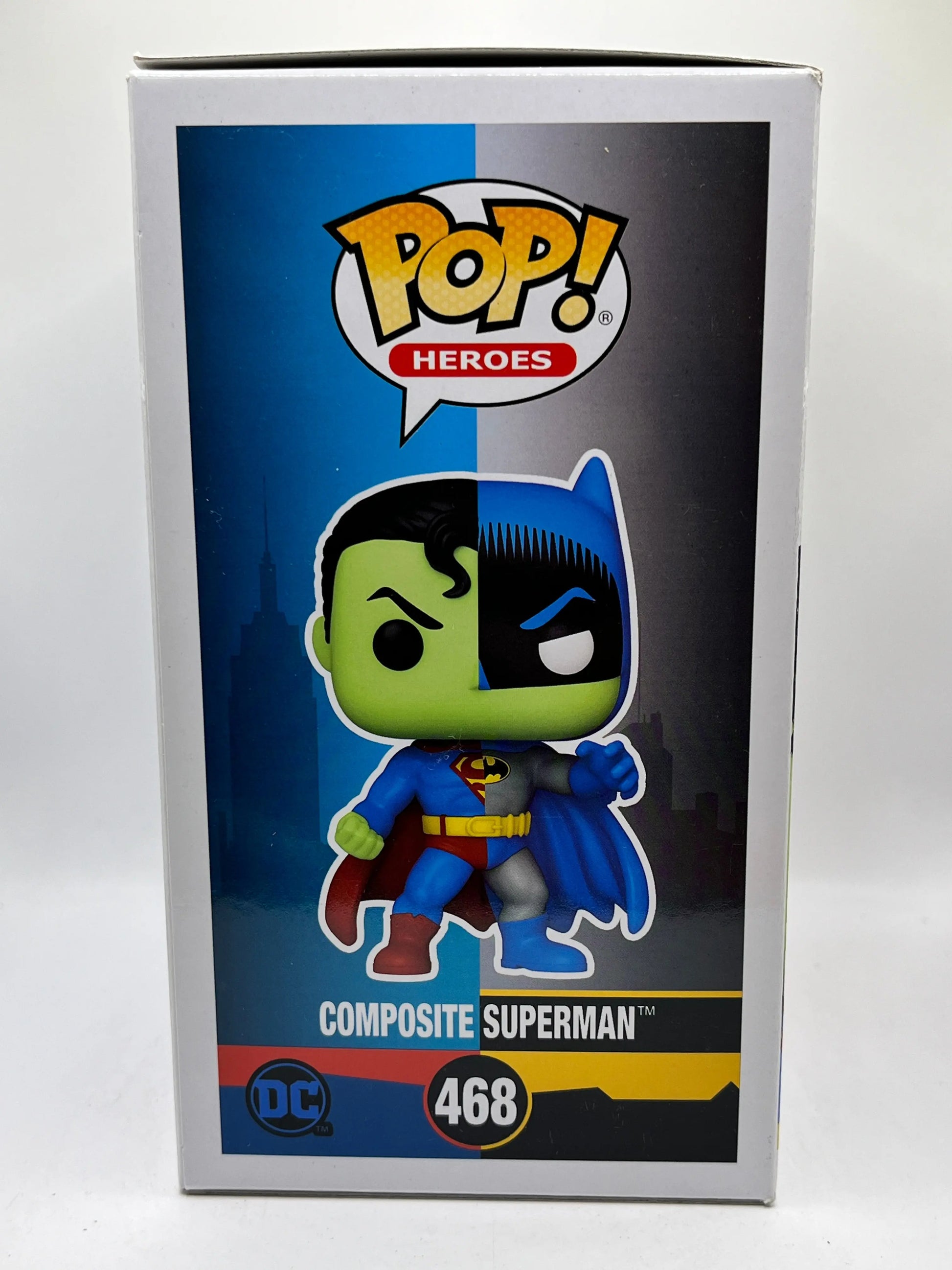 Funko POP! DC Heroes - Composite Superman #468 - Special Edition FRENLY BRICKS - Open 7 Days