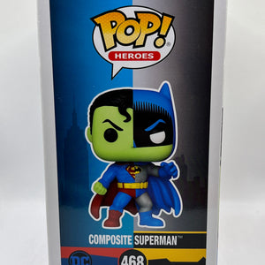 Funko POP! DC Heroes - Composite Superman #468 - Special Edition FRENLY BRICKS - Open 7 Days