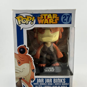 Funko POP! Star Wars - Jar Jar Binks #27 - Rare Vinyl Collectable FRENLY BRICKS - Open 7 Days
