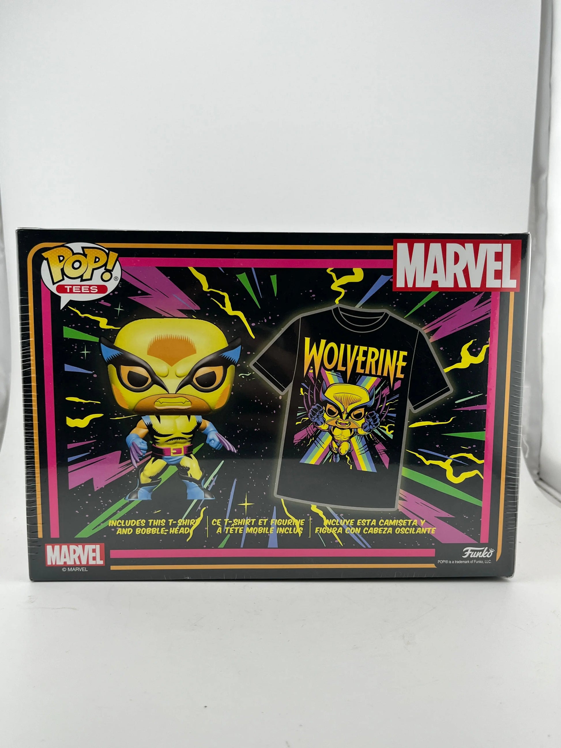 Funko POP! Wolverine Collectable - T-Shirt & Funko POP - Special Edition FRENLY BRICKS - Open 7 Days