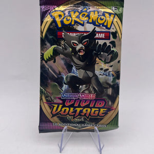 Pokemon TCG Sword & Shield Vivid Voltage Art Set 4 Booster Packs FRENLY BRICKS - Open 7 Days