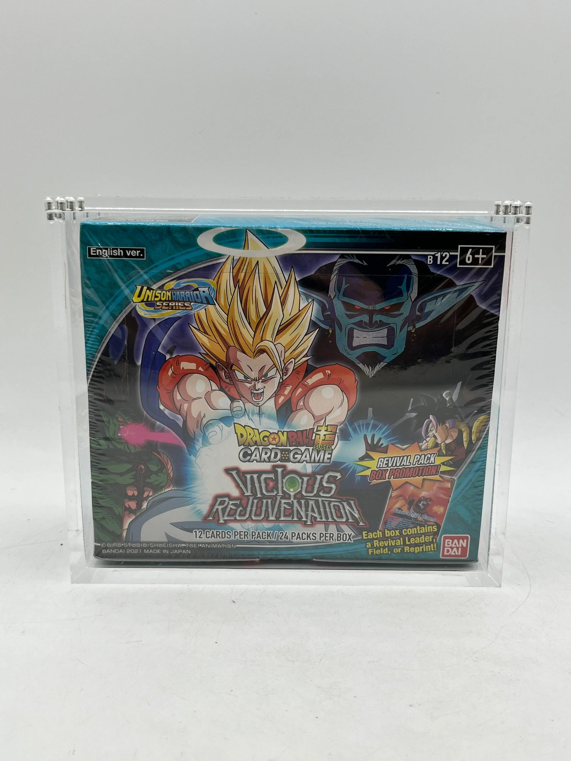Dragon Ball Super - TCG Vicious Rejuvenation 1st Edition Booster Box B12 FRENLY BRICKS - Open 7 Days