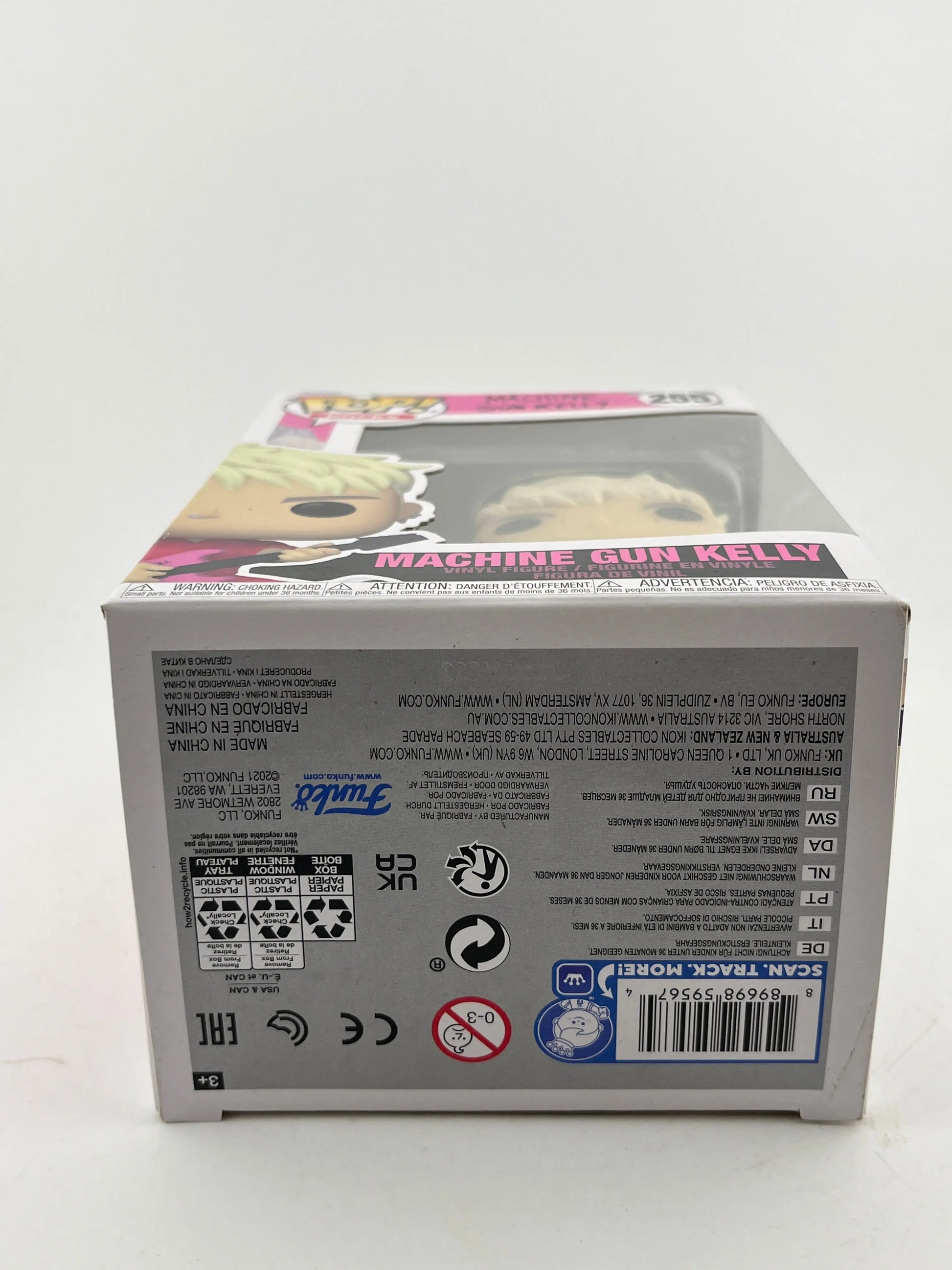 Funko POP! Rocks - Machine Gun Kelly #255 - Vinyl Collectable FRENLY BRICKS - Open 7 Days