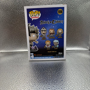 Funko pop Vinyl #1556 Black Clover Black Asta FRENLY BRICKS - Open 7 Days