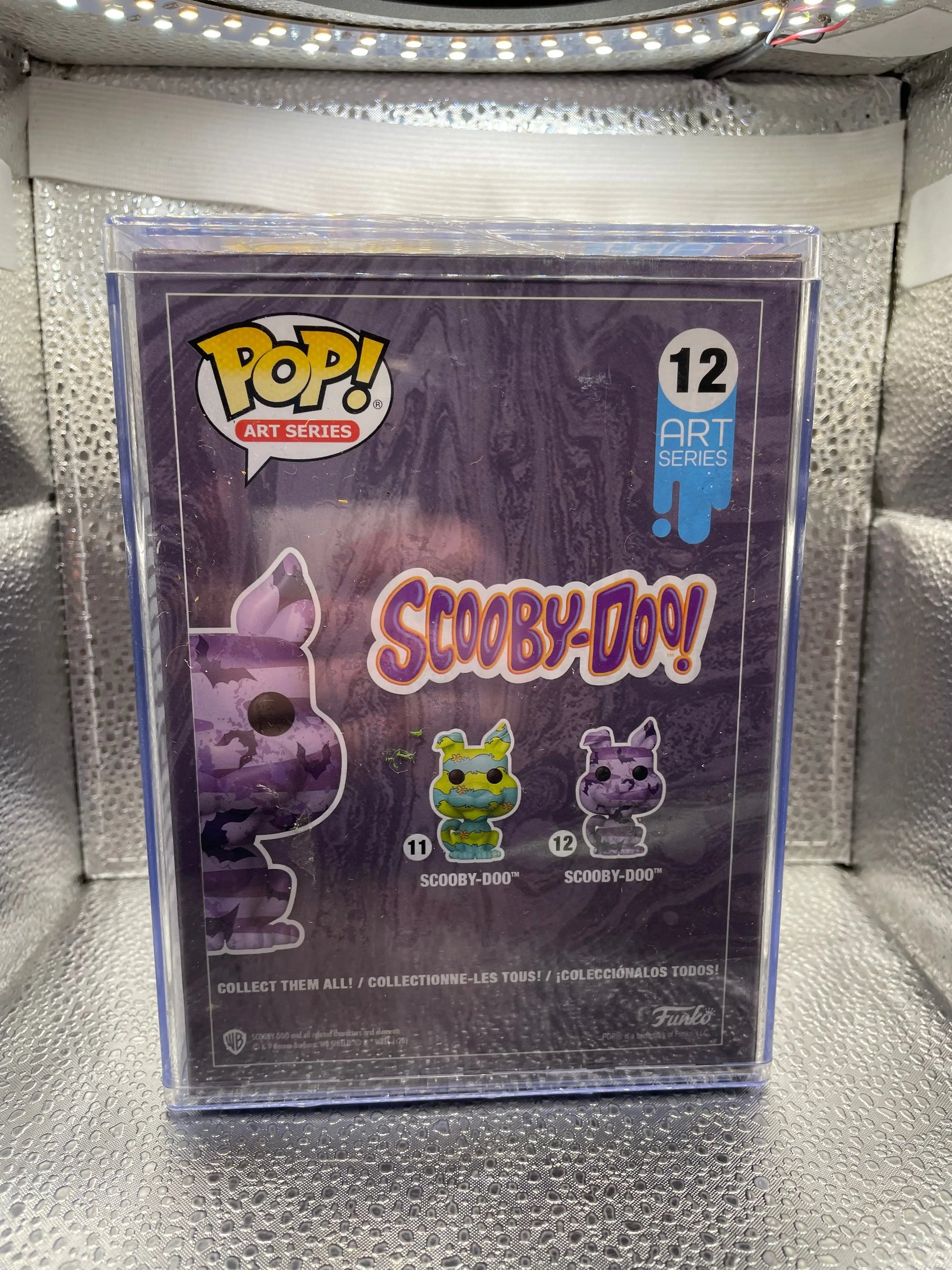 Scooby-Doo - Scooby Doo Purple Bats Artist Series Pop! Vinyl with Pop! Protector 12 FRENLY BRICKS - Open 7 Days