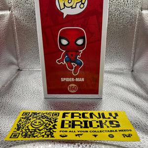 Pop Vinyl Marvel #160 Spider Man FRENLY BRICKS - Open 7 Days