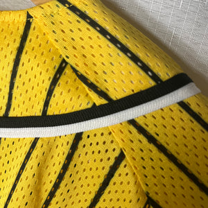 Nippon Baseball Hanshin Tigers Yellow/Black Blank Jersey Large