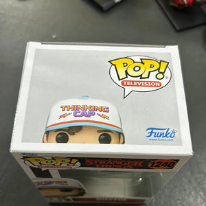 Funko Pop! TV: Stranger Things - Dustin Vinyl Figure #1240 FRENLY BRICKS - Open 7 Days