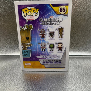 Funko Pop #65 Marvel Guardians Of The Galaxy Dancing Groot FRENLY BRICKS - Open 7 Days