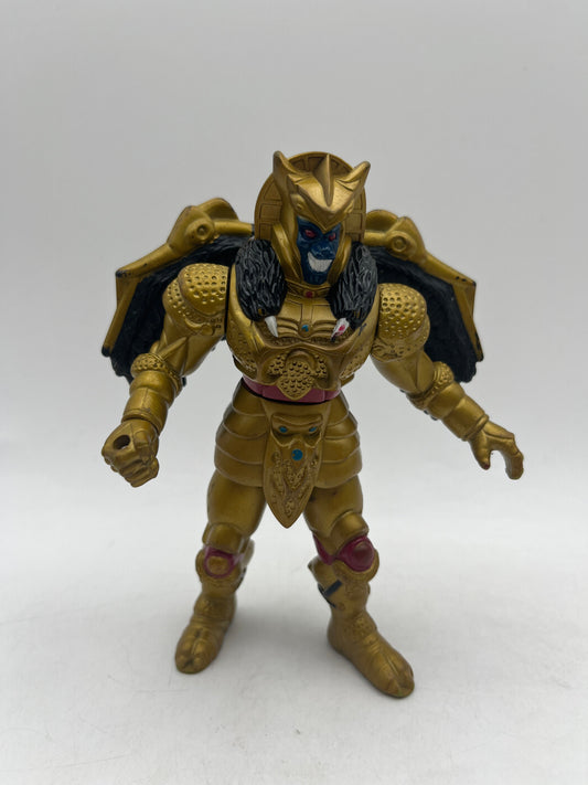 Vintage Mighty Morphin Power Rangers Evil Space Alien 8" Figure - Goldar FRENLY BRICKS - Open 7 Days