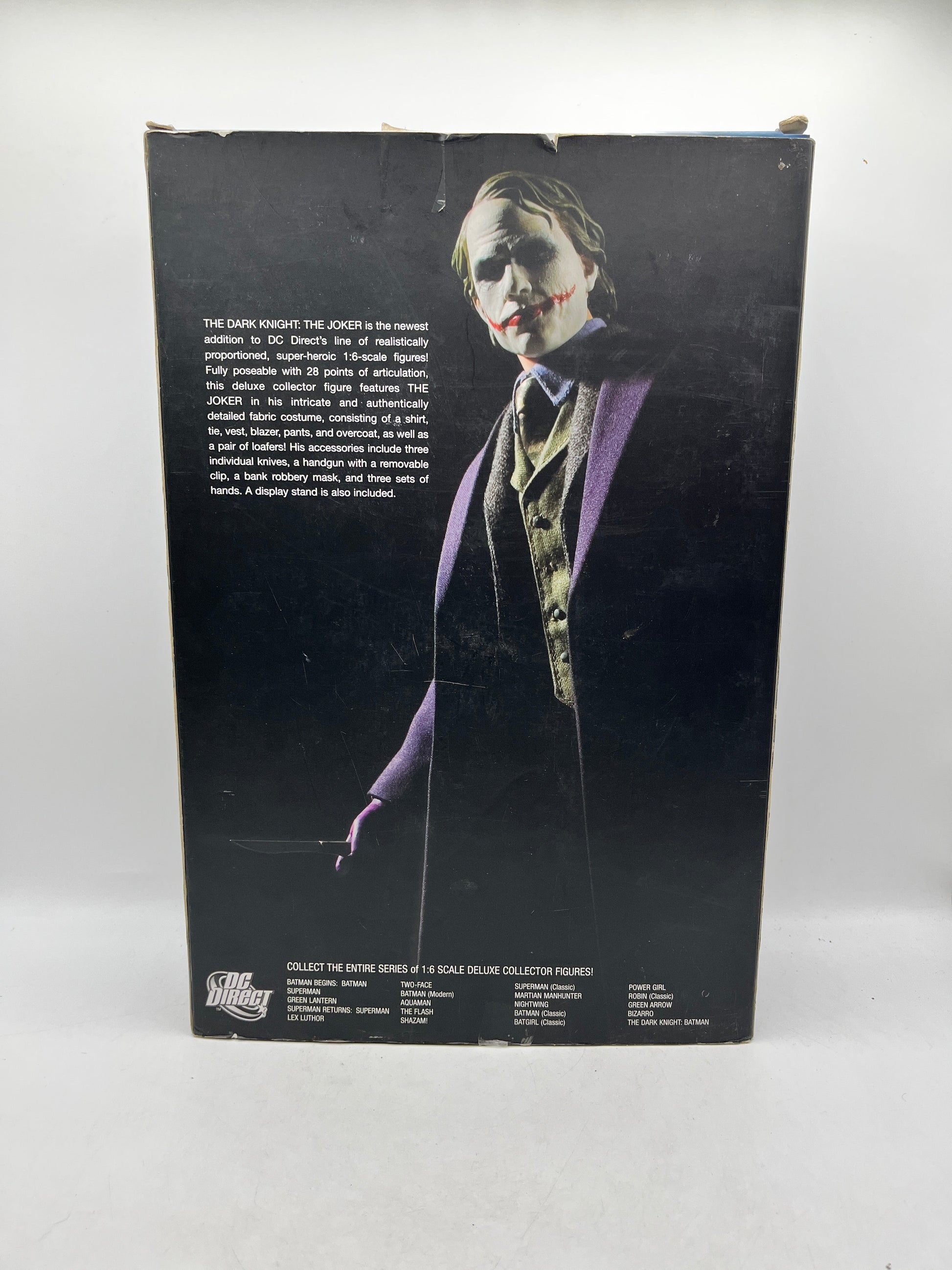 The Joker DC Direct Deluxe 1:6 Scale Dark Knight Collector Figure Ledger - Not Sealed FRENLY BRICKS - Open 7 Days