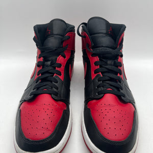 Nike Air Jordan 1 Mid Gym Red Banned Bred Shoes 554725-074 - Size US12 FRENLY BRICKS - Open 7 Days