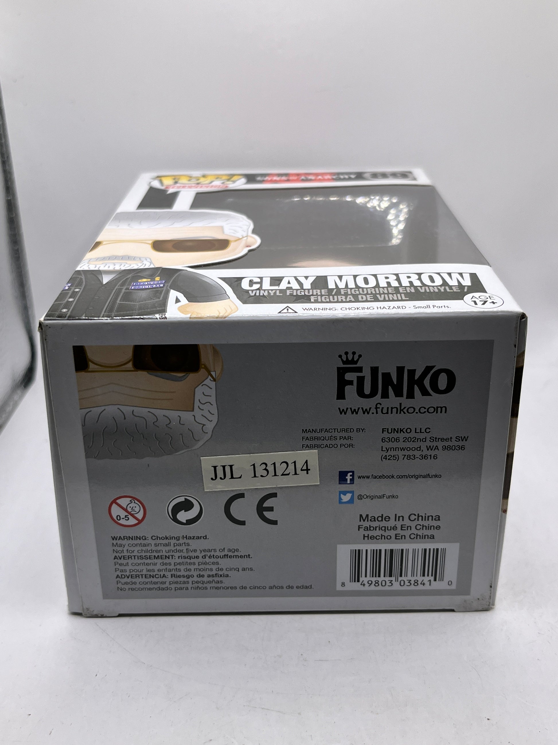 Funko POP! Television Sons Of Anarchy - Clay Morrow #89 - Vinyl Collectable FRENLY BRICKS - Open 7 Days