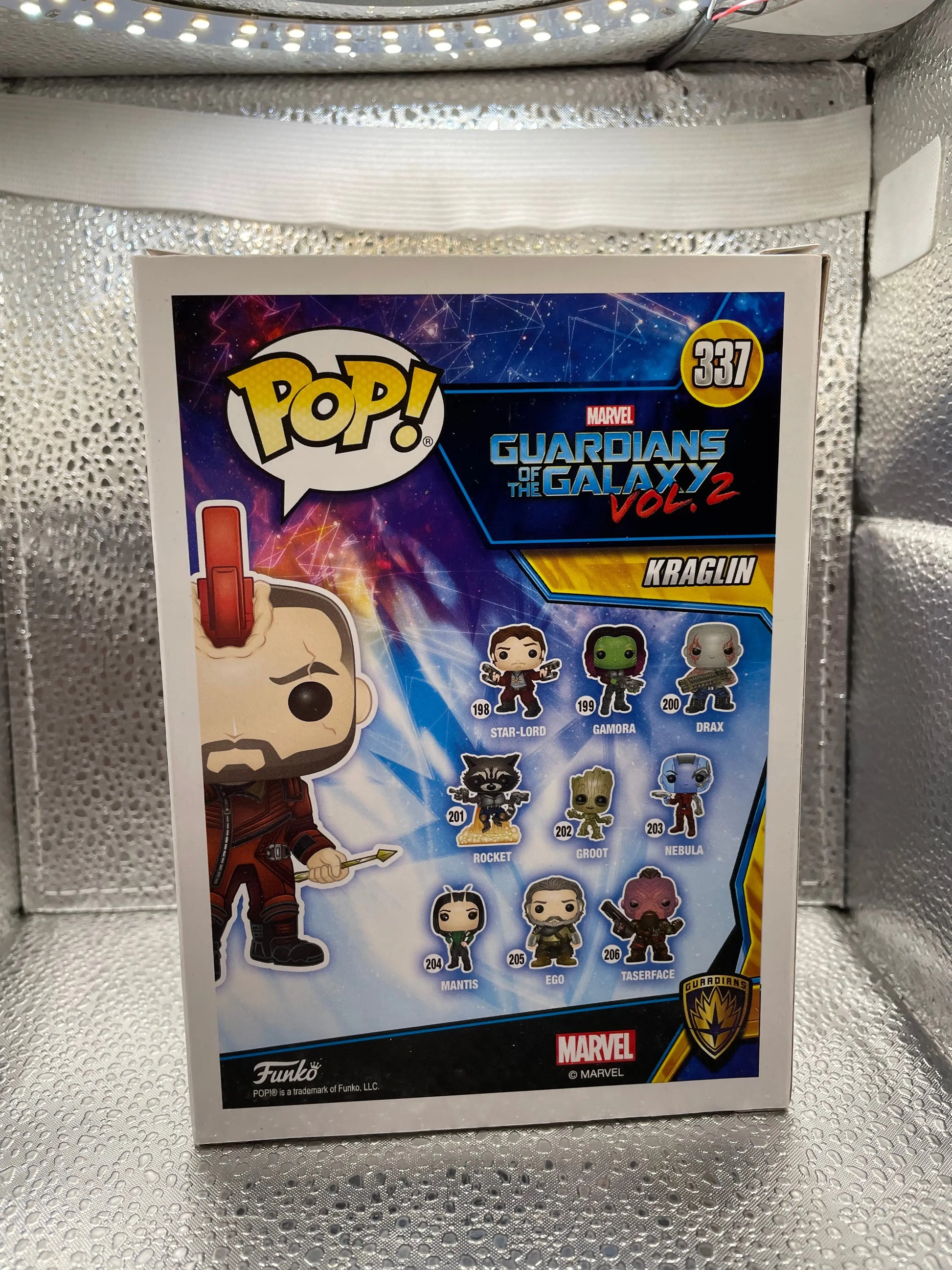 Marvel Funko Pop - Kraglin - Guardians of the Galaxy Vol. 2 - SDCC - No. 337 FRENLY BRICKS - Open 7 Days