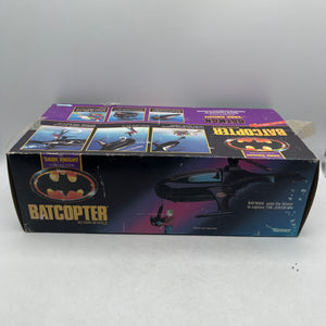 Vintage 1990 Kenner Batman Dark Knight BATCOPTER Helicopter FRENLY BRICKS - Open 7 Days