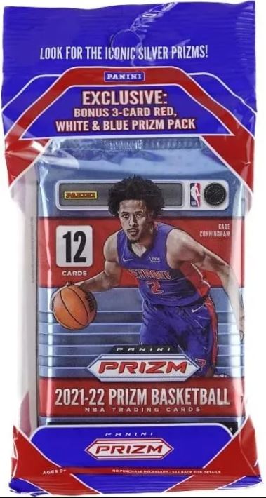 2021-22 Panini Prizm Basketball Cello Fat Pack FRENLY BRICKS - Open 7 Days