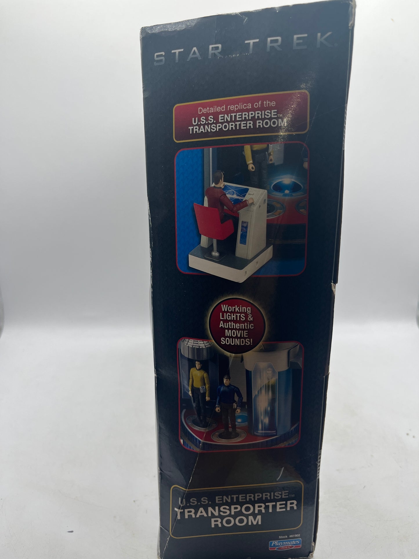 Star Trek U.S.S. Enterprise Transporter Rook Playmates 2009 Set Scotty Figure