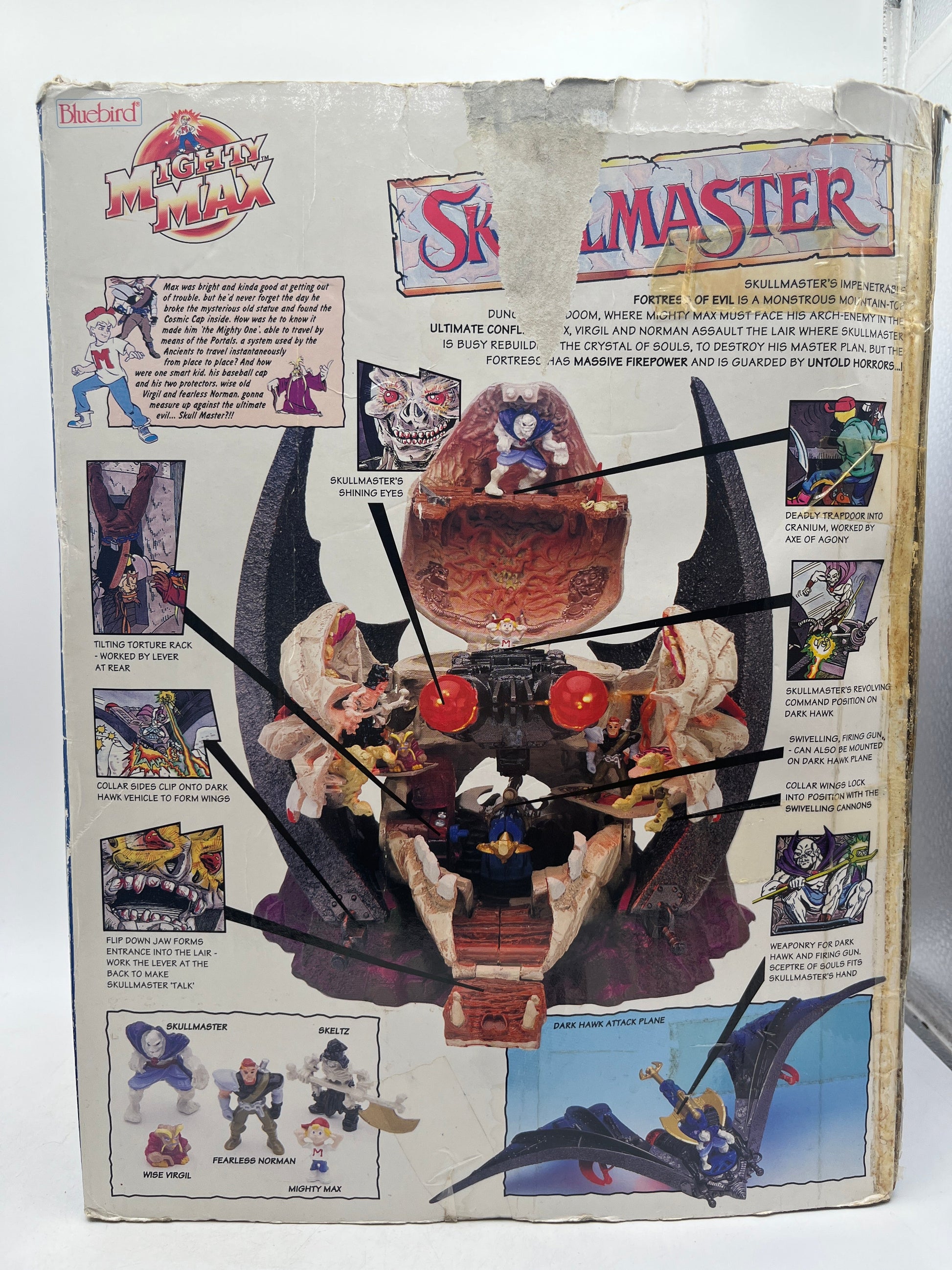 Mighty Max Skullmaster Mega Heads Playset with Figures Bundle FRENLY BRICKS - Open 7 Days