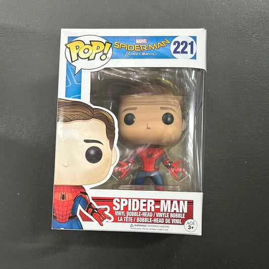 Funko POP! Marvel Spider-Man Home Coming #221 Bobble Head FRENLY BRICKS - Open 7 Days