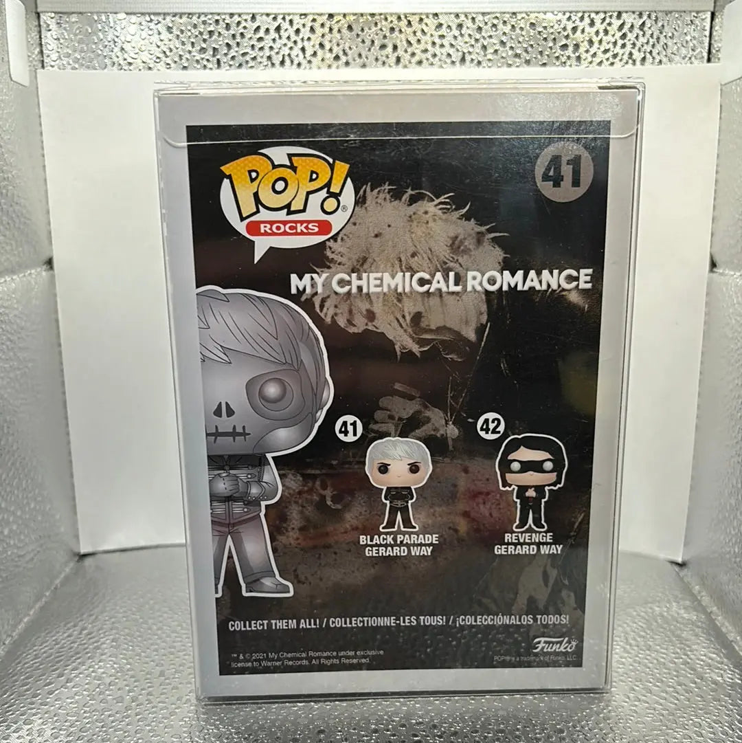 FUNKO POP VINYL 41 Skeleton Gerard Way (Special Edition) Rocks - FRENLY BRICKS - Open 7 Days