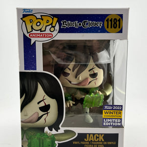 Funko POP! Animation Black Clover - Jack #1181 - 2022 Winter Limited Edition FRENLY BRICKS - Open 7 Days
