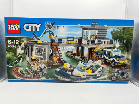 Lego City - Swamp Police Station 60069 - Sealed FRENLY BRICKS - Open 7 Days