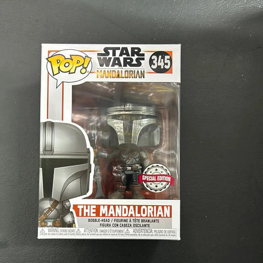 FUNKO Pop Vinyl Star Wars: The Mandalorian Special Edition #345 FRENLY BRICKS - Open 7 Days