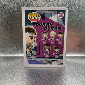 Funko Pop vinyl #126 Rocks Duran Duran Simon Le Bon FRENLY BRICKS - Open 7 Days