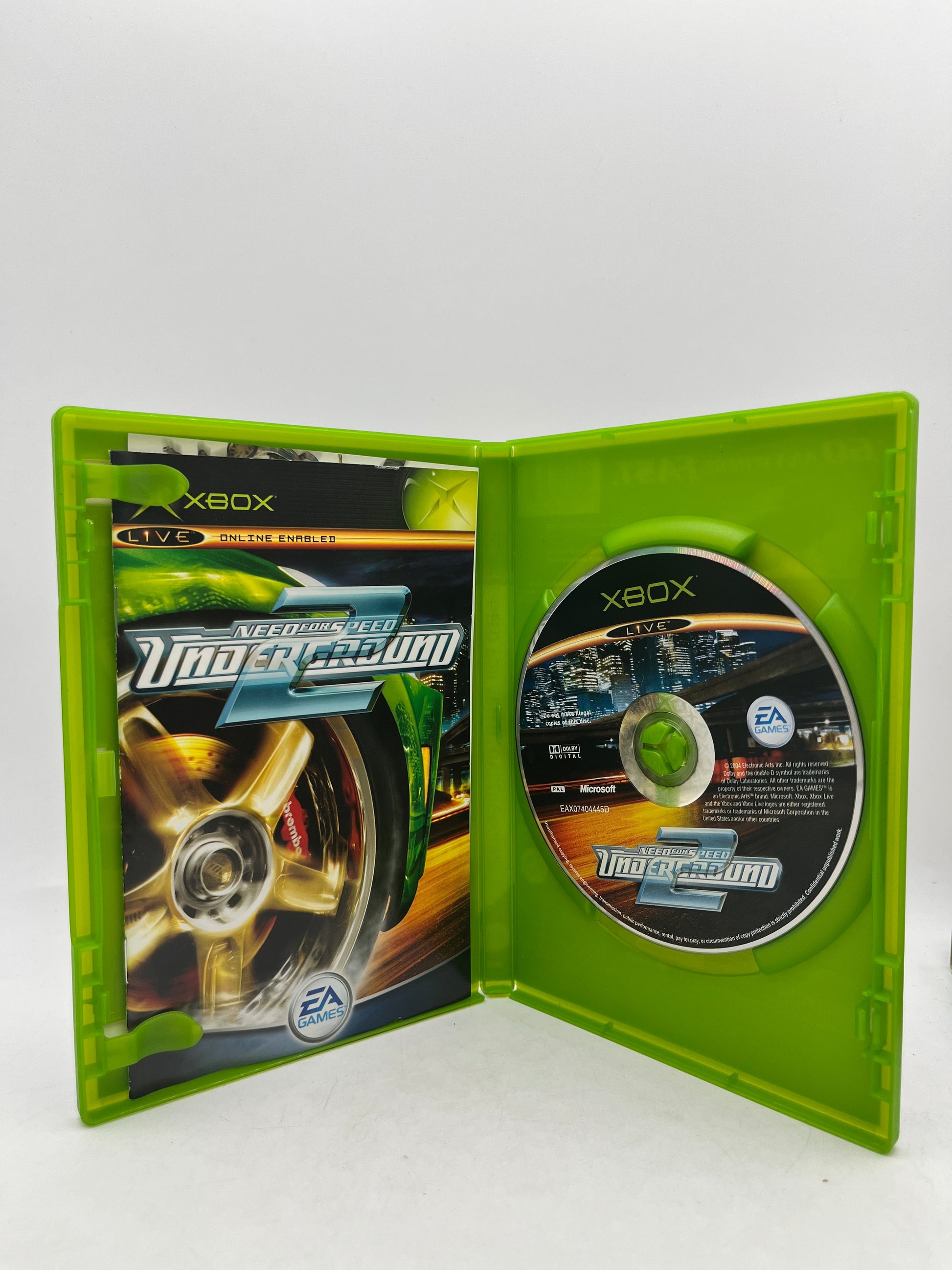 Need for Speed Underground 2 Xbox -  Complete With Manual FRENLY BRICKS - Open 7 Days