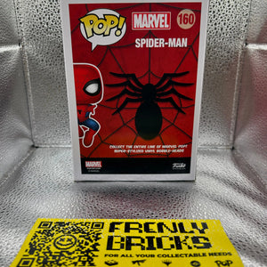 Pop Vinyl Marvel #160 Spider Man FRENLY BRICKS - Open 7 Days