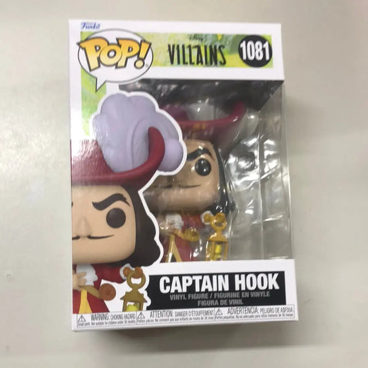 FUNKO POP! DISNEY - DISNEY VILLAINS #1081 CAPTAIN HOOK - VINYL FIGURE FRENLY BRICKS - Open 7 Days