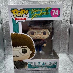 VAULTED Funko POP! Rocks - #74 Weird Al Yankovic w/ Accordion Vinyl Figure FRENLY BRICKS - Open 7 Days