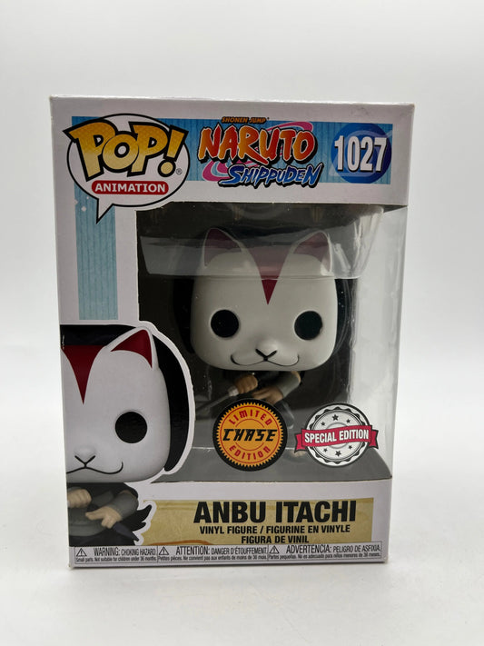 Funko POP! Animation Naruto Shippuden Anbu Itachi #1027 - Chase Special Edition FRENLY BRICKS - Open 7 Days